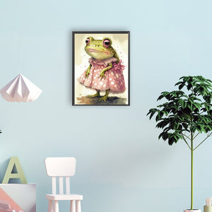 Frog 30*40CM(Canvas) Full Round Drill Diamond Painting