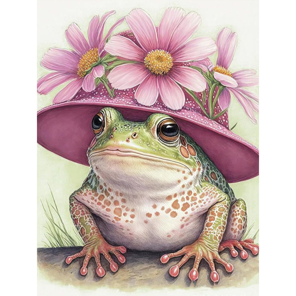 Frog 30*40CM(Canvas) Full Round Drill Diamond Painting