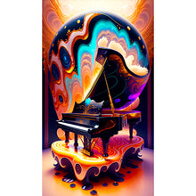 Load image into Gallery viewer, Piano 40*70CM(Canvas) Full Round Drill Diamond Painting
