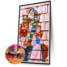 Load image into Gallery viewer, Beauty And The Beast 40*70CM(Canvas) Full Round Drill Diamond Painting
