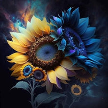 Load image into Gallery viewer, Sunflower 30*30CM(Picture) Full Round Drill Diamond Painting
