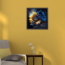 Load image into Gallery viewer, Sunflower 30*30CM(Picture) Full Round Drill Diamond Painting
