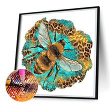 Load image into Gallery viewer, Colorful Bee 30*30CM(Canvas) Full Round Drill Diamond Painting
