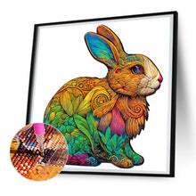 Load image into Gallery viewer, Colorful Bunny 30*30CM(Canvas) Full Round Drill Diamond Painting
