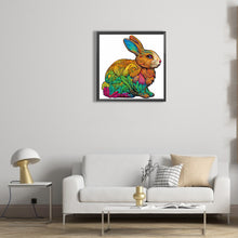 Load image into Gallery viewer, Colorful Bunny 30*30CM(Canvas) Full Round Drill Diamond Painting
