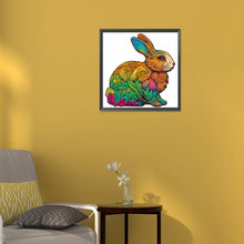 Load image into Gallery viewer, Colorful Bunny 30*30CM(Canvas) Full Round Drill Diamond Painting
