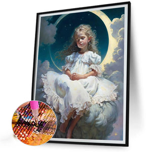 Angel Baby 40*50CM(Canvas) Full Round Drill Diamond Painting