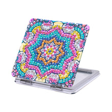 Load image into Gallery viewer, DIY Diamond Painting Makeup Mirror Art Craft Set Mandala for Girl (Mandala)
