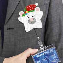 Load image into Gallery viewer, Cute Badge Clip Retractable ID Card Holders Cartoon Gift for Kids (YLK001)
