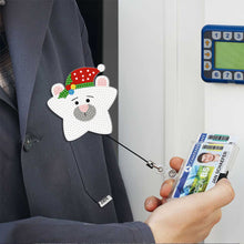 Load image into Gallery viewer, Cute Badge Clip Retractable ID Card Holders Cartoon Gift for Kids (YLK001)
