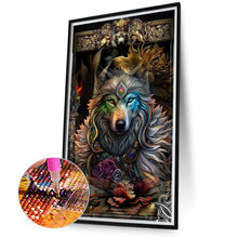 Load image into Gallery viewer, Wolf 40*70CM(Canvas) Full Round Drill Diamond Painting
