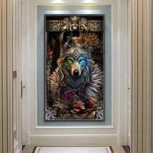 Load image into Gallery viewer, Wolf 40*70CM(Canvas) Full Round Drill Diamond Painting
