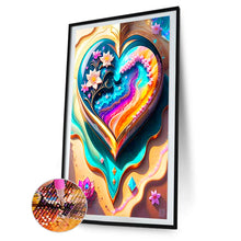 Load image into Gallery viewer, Love Sand Decoration 60*100CM(Canvas) Full Round Drill Diamond Painting
