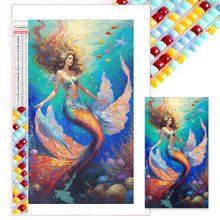 Load image into Gallery viewer, Mermaid 40*70CM(Picture) Full Square Drill Diamond Painting
