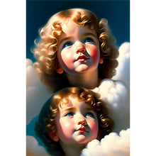 Load image into Gallery viewer, Angel Baby 40*60CM(Canvas) Full Round Drill Diamond Painting
