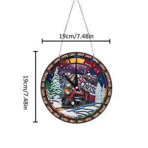 Diamond Painting Clock Acrylic Sticky Mosaic Clock for Home Decor (GH104)