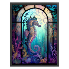 Load image into Gallery viewer, Seahorse (50*65CM) 11CT 3 Stamped Cross Stitch
