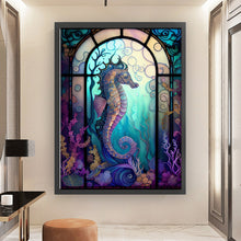 Load image into Gallery viewer, Seahorse (50*65CM) 11CT 3 Stamped Cross Stitch
