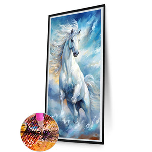 Horse 40*80CM(Canvas) Full Round Drill Diamond Painting