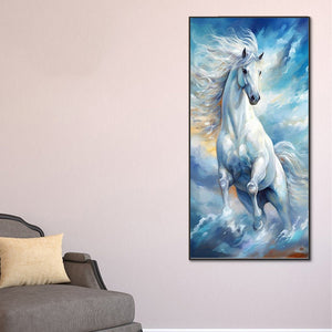 Horse 40*80CM(Canvas) Full Round Drill Diamond Painting