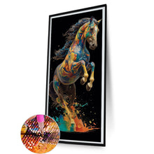 Load image into Gallery viewer, Horse 40*80CM(Canvas) Full Round Drill Diamond Painting
