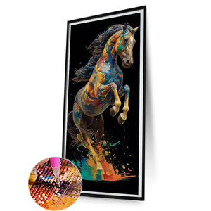Horse 40*80CM(Canvas) Full Round Drill Diamond Painting