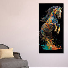 Load image into Gallery viewer, Horse 40*80CM(Canvas) Full Round Drill Diamond Painting
