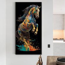 Load image into Gallery viewer, Horse 40*80CM(Canvas) Full Round Drill Diamond Painting
