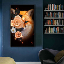 Load image into Gallery viewer, Fox 45*80CM(Canvas) Full Round Drill Diamond Painting
