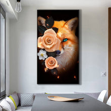 Load image into Gallery viewer, Fox 45*80CM(Canvas) Full Round Drill Diamond Painting
