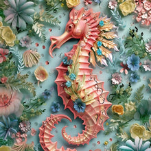 Load image into Gallery viewer, Seahorse 30*30CM(Canvas) Full Round Drill Diamond Painting
