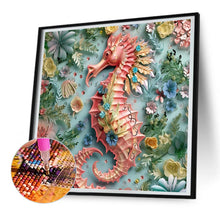Load image into Gallery viewer, Seahorse 30*30CM(Canvas) Full Round Drill Diamond Painting
