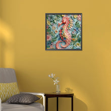Load image into Gallery viewer, Seahorse 30*30CM(Canvas) Full Round Drill Diamond Painting
