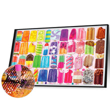 Load image into Gallery viewer, Ice Cream Candies 70*50CM(Canvas) Full Round Drill Diamond Painting
