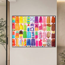 Load image into Gallery viewer, Ice Cream Candies 70*50CM(Canvas) Full Round Drill Diamond Painting

