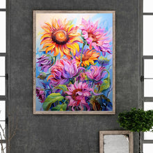 Load image into Gallery viewer, Sunflowers Bloom 40*50CM(Canvas) Full Round Drill Diamond Painting
