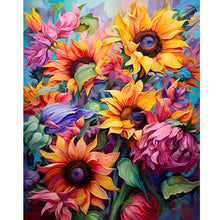 Load image into Gallery viewer, Sunflowers Bloom 40*50CM(Canvas) Full Round Drill Diamond Painting
