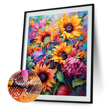 Load image into Gallery viewer, Sunflowers Bloom 40*50CM(Canvas) Full Round Drill Diamond Painting
