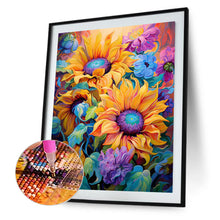 Load image into Gallery viewer, Sunflowers Bloom 40*50CM(Canvas) Full Round Drill Diamond Painting
