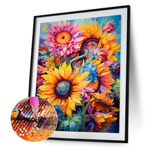 Load image into Gallery viewer, Sunflowers Bloom 40*50CM(Canvas) Full Round Drill Diamond Painting
