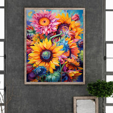 Load image into Gallery viewer, Sunflowers Bloom 40*50CM(Canvas) Full Round Drill Diamond Painting
