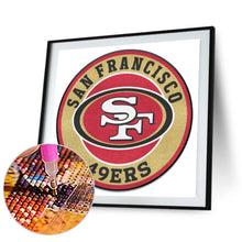 Load image into Gallery viewer, Nfl San Francisco 49Ers 30*30CM(Canvas) Full Round Drill Diamond Painting
