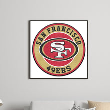 Load image into Gallery viewer, Nfl San Francisco 49Ers 30*30CM(Canvas) Full Round Drill Diamond Painting
