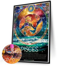 Load image into Gallery viewer, Chinese Zodiac - Pisces 50*70CM(Canvas) Full Round Drill Diamond Painting
