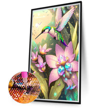 Load image into Gallery viewer, Hummingbird 40*70CM(Canvas) Full Round Drill Diamond Painting
