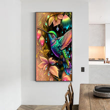 Load image into Gallery viewer, Hummingbird 40*70CM(Canvas) Full Round Drill Diamond Painting
