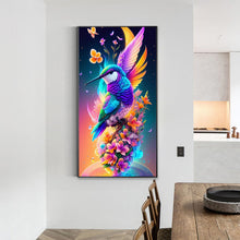 Load image into Gallery viewer, Hummingbird 40*70CM(Canvas) Full Round Drill Diamond Painting
