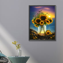 Load image into Gallery viewer, Sunflower 40*60CM(Canvas) Full Round Drill Diamond Painting
