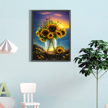 Load image into Gallery viewer, Sunflower 40*60CM(Canvas) Full Round Drill Diamond Painting
