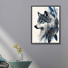 Load image into Gallery viewer, Wolf 40*60CM(Canvas) Full Round Drill Diamond Painting
